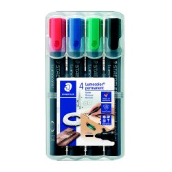 Lumocolor permanent marker 352 WP4, 4 farver